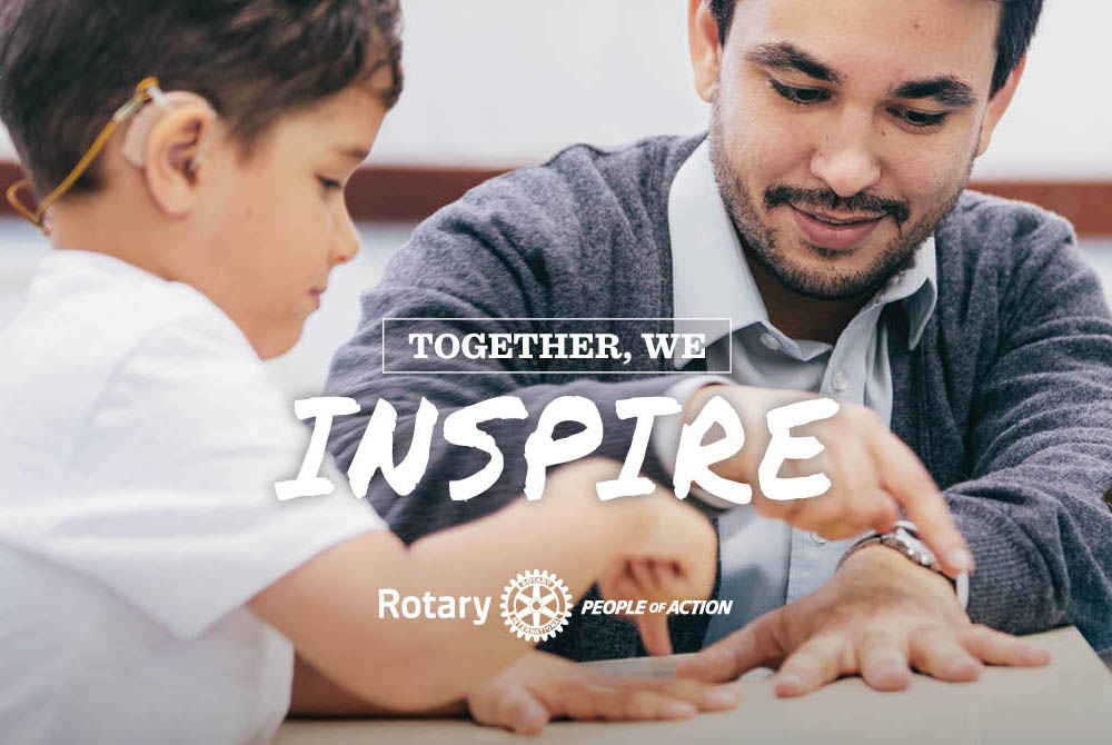 Rotary is inspiring a new generation of volunteers who care about this world