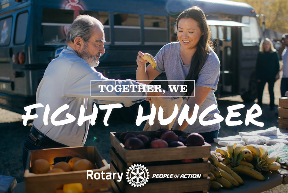 Rotary works to fight hunger and food inequality